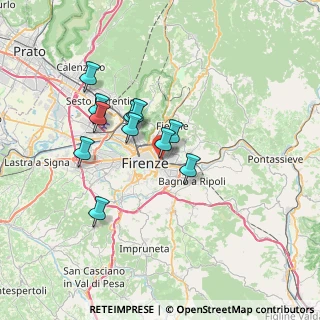 Mappa Via Cesare Balbo, 50135 Firenze FI, Italia (5.92182)