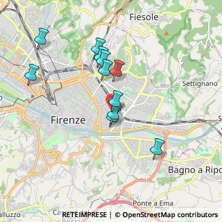Mappa Via Cesare Balbo, 50135 Firenze FI, Italia (1.73091)