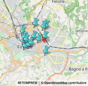 Mappa Via Cesare Balbo, 50135 Firenze FI, Italia (1.39786)