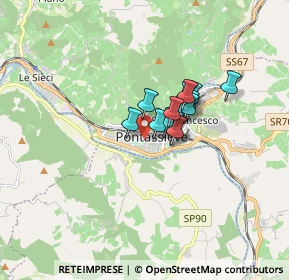 Mappa Pontassieve, 50065 Pontassieve FI, Italia (0.97214)