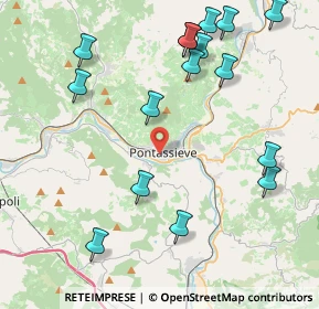 Mappa Pontassieve, 50065 Pontassieve FI, Italia (5.04375)