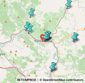 Mappa Pontassieve, 50065 Pontassieve FI, Italia (3.51462)