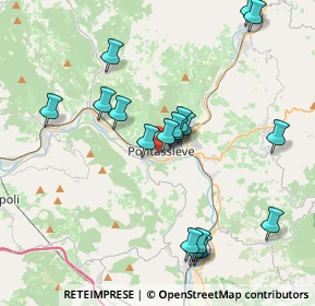 Mappa Pontassieve, 50065 Pontassieve FI, Italia (4.04944)