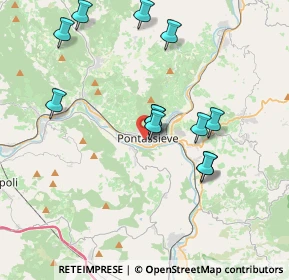 Mappa Pontassieve, 50065 Pontassieve FI, Italia (3.795)