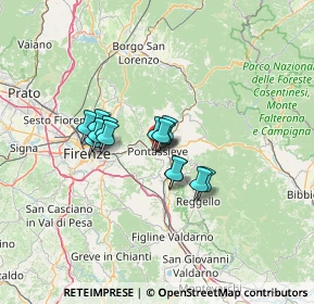 Mappa Pontassieve, 50065 Pontassieve FI, Italia (8.74571)