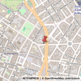 Mappa Via Giacomo Leopardi, 4, 50121 Firenze, Firenze (Toscana)