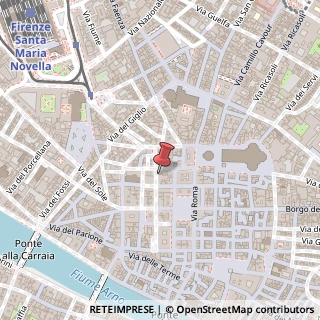 Mappa Via de' Vecchietti, 28 r, 50123 Firenze, Firenze (Toscana)
