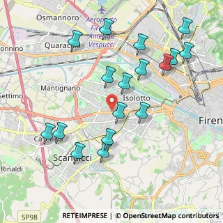 Mappa Via Dè Tommasi, 50142 Firenze FI, Italia (2.20412)