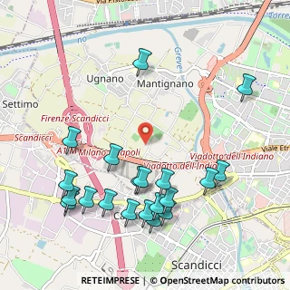 Mappa Viuzzo del Pantanino, 50142 Firenze FI, Italia (1.2135)