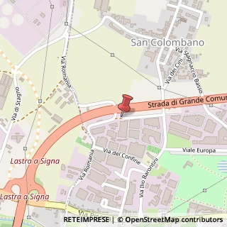 Mappa Via Pio La Torre, 7, 50018 Scandicci, Firenze (Toscana)