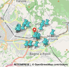 Mappa Via della Torre, 50135 Firenze FI, Italia (1.5405)