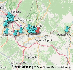 Mappa Via della Torretta, 50135 Firenze FI, Italia (8.511)