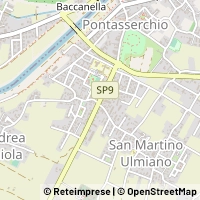 Karte San Giuliano Terme