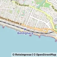 Kaart Bordighera