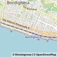 Karte Bordighera