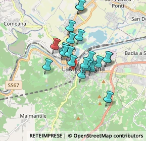 Mappa Via San Martino, 50055 Lastra a Signa FI, Italia (1.3715)