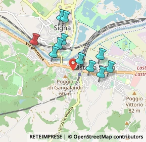 Mappa Via San Martino, 50055 Lastra a Signa FI, Italia (0.79818)