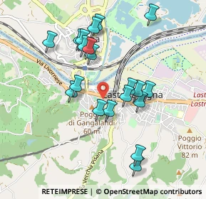 Mappa Via San Martino, 50055 Lastra a Signa FI, Italia (0.9145)