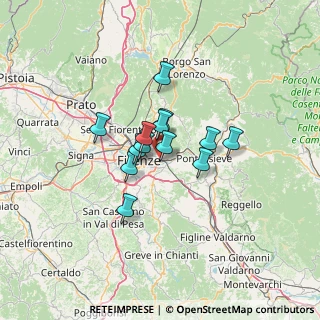 Mappa Via Odoardo Spadaro, 50136 Firenze FI, Italia (8.76769)
