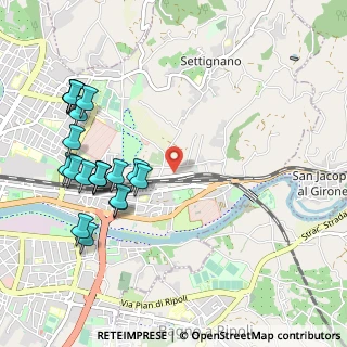 Mappa Via Odoardo Spadaro, 50136 Firenze FI, Italia (1.2215)
