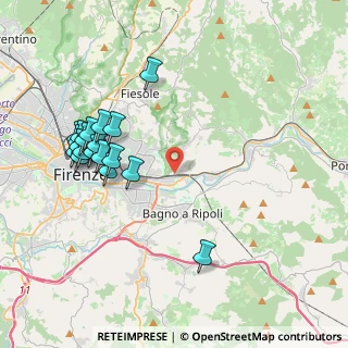Mappa Via Odoardo Spadaro, 50136 Firenze FI, Italia (4.45947)