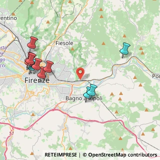Mappa Via Odoardo Spadaro, 50136 Firenze FI, Italia (4.82909)