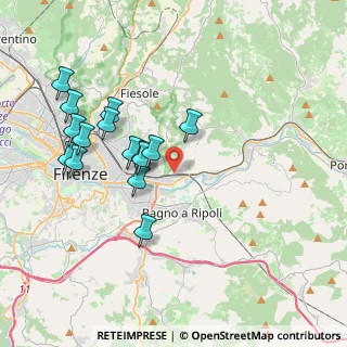 Mappa Via Odoardo Spadaro, 50136 Firenze FI, Italia (3.86533)