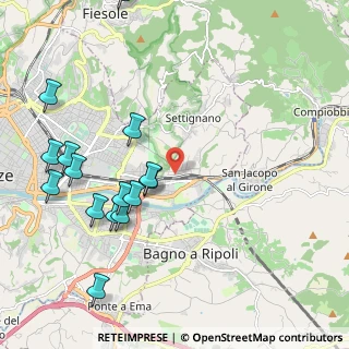 Mappa Via Odoardo Spadaro, 50136 Firenze FI, Italia (2.49667)