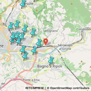Mappa Via Odoardo Spadaro, 50136 Firenze FI, Italia (2.735)