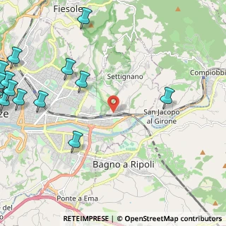 Mappa Via Odoardo Spadaro, 50136 Firenze FI, Italia (3.76294)