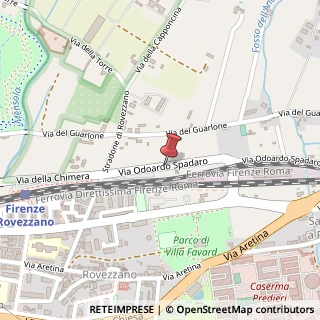 Mappa Via Odoardo Spadaro, 9, 50136 Firenze, Firenze (Toscana)