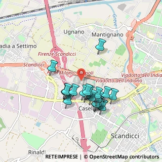 Mappa Via Girolamo Minervini, 50142 Firenze FI, Italia (0.77)