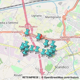 Mappa Via Girolamo Minervini, 50142 Firenze FI, Italia (0.942)