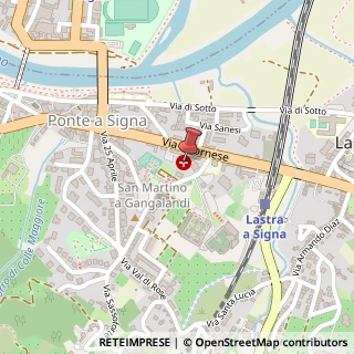 Mappa Via Livornese, 277, 50055 Lastra a Signa, Firenze (Toscana)