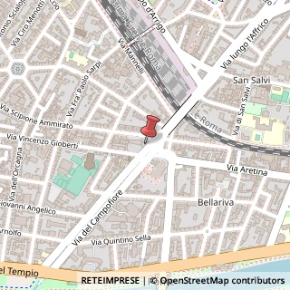 Mappa Piazza Leon Battista Alberti, 8, 50136 Firenze, Firenze (Toscana)