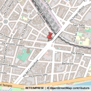 Mappa Piazza Leon Battista Alberti, 16, 50136 Firenze, Firenze (Toscana)