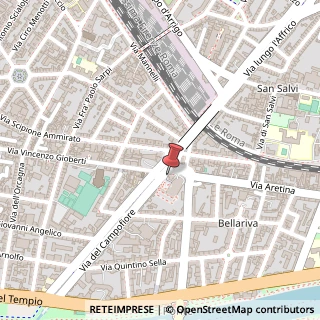 Mappa Piazza Leon Battista Alberti, 52, 50136 Firenze, Firenze (Toscana)