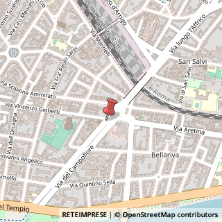 Mappa Piazza Leon Battista Alberti, 1, 50136 Firenze, Firenze (Toscana)