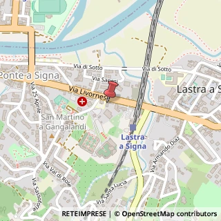 Mappa Via Livornese, 273, 50055 Lastra a Signa, Firenze (Toscana)