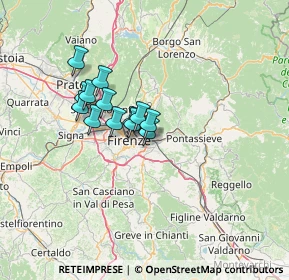 Mappa Villa Torre Rossa, 50135 Firenze FI, Italia (9.46385)