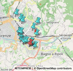 Mappa Villa Torre Rossa, 50135 Firenze FI, Italia (1.65)