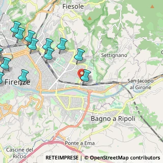 Mappa Villa Torre Rossa, 50135 Firenze FI, Italia (3.05538)