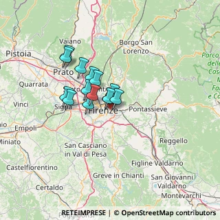 Mappa Via di S. Salvi, 50136 Firenze FI, Italia (9.30286)