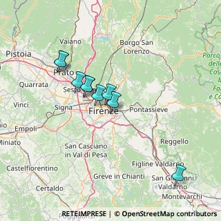 Mappa Via di S. Salvi, 50136 Firenze FI, Italia (17.73909)