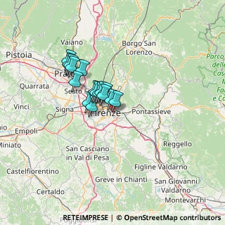 Mappa Via di S. Salvi, 50136 Firenze FI, Italia (9.60063)