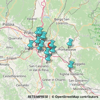 Mappa Via di S. Salvi, 50136 Firenze FI, Italia (9.722)
