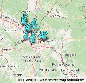Mappa Via di S. Salvi, 50136 Firenze FI, Italia (11.28895)