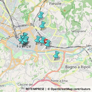 Mappa Via Aretina, 50136 Pontassieve FI, Italia (1.81786)
