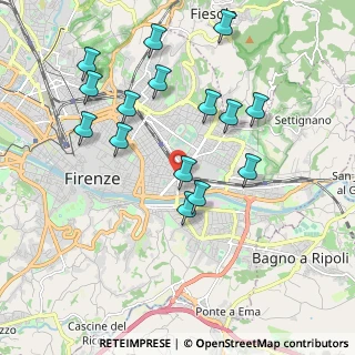 Mappa Via Aretina, 50136 Pontassieve FI, Italia (2.01533)