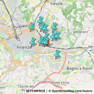 Mappa Via Aretina, 50136 Pontassieve FI, Italia (1.15308)